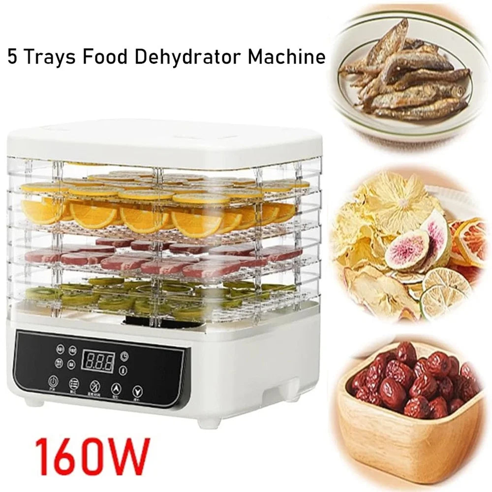 Five Layer Fruit Drying Machine With Adjustable Temperature