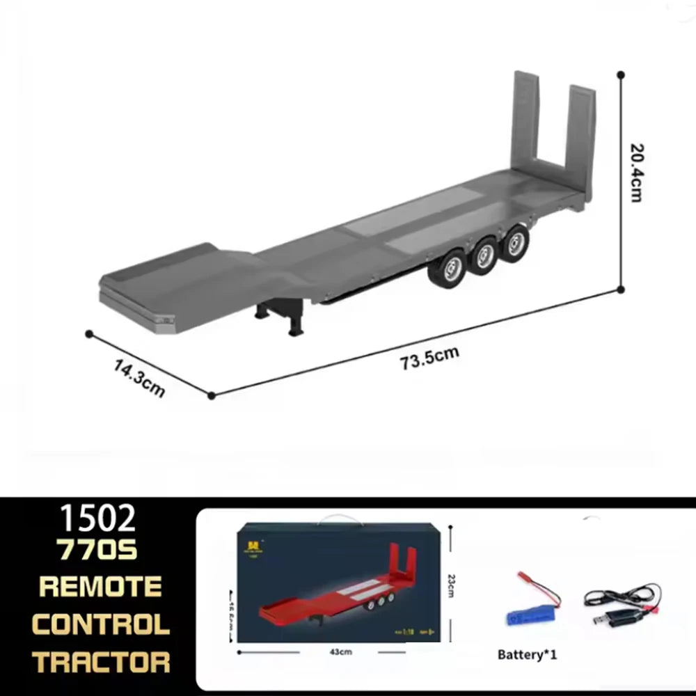 HUINA 1/18 RC Truck Trailer Tractor Model 4 Channel Controller