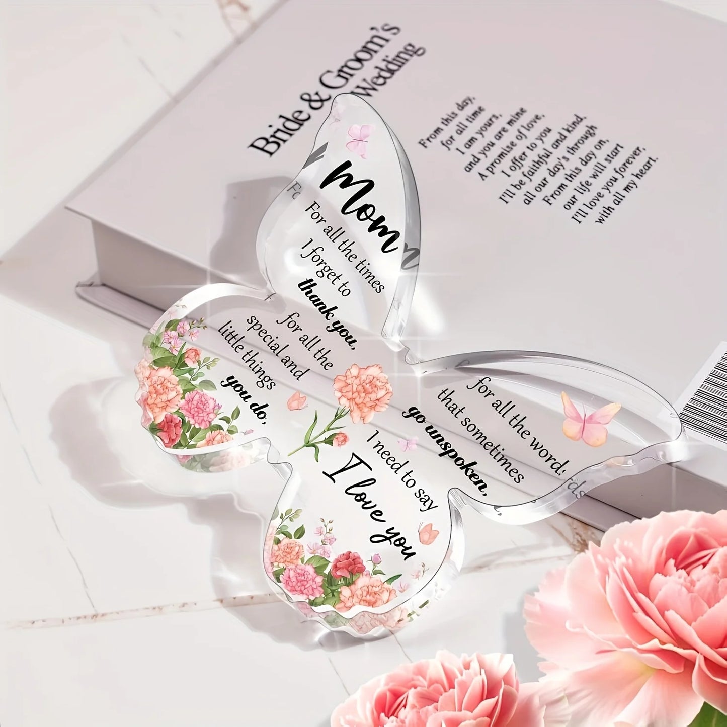 Mom Birthday Gift Ideas Butterfly Acrylic Decorations