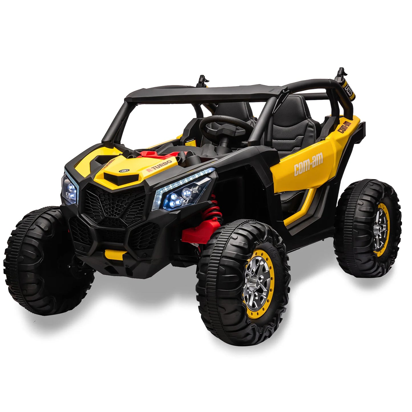 HiMISS TwentyFourVolt FourWheelDrive Ride On UTV For Kids With Remote