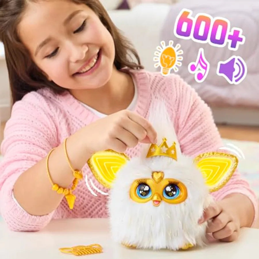Interactive Voice Activated Plush Toy Speaking English And Furbish