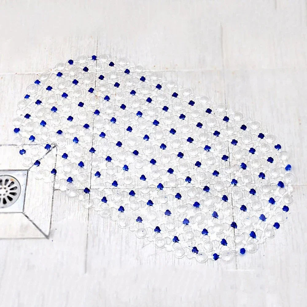 PVC Anti Skid Bath Mat With Suction Cups Anti Slip
