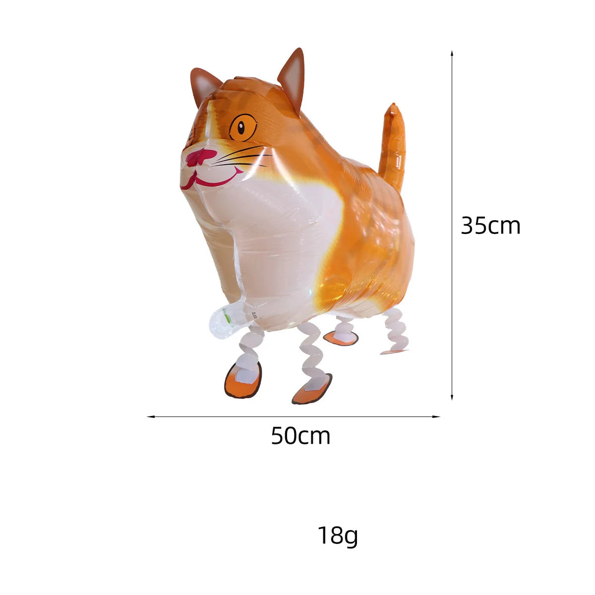 Cartoon Foil Walking Animal Balloon Helium Filling Kids Birthday Party Decor