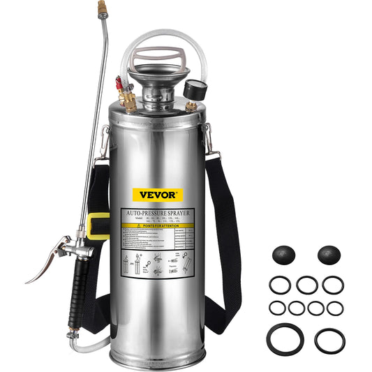 Hand Powered Sprayer Stainless Steel Watering Pump For Garden Lawn