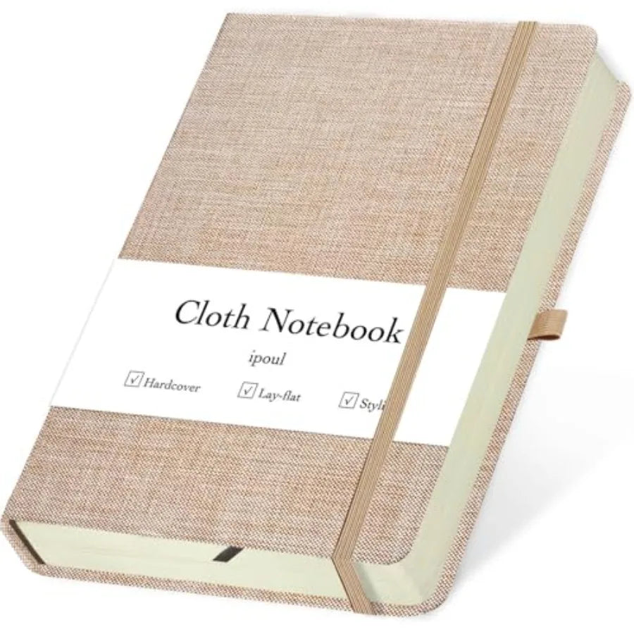 Embroidered Pocket Notebook for Women Hardcover 264 Pages