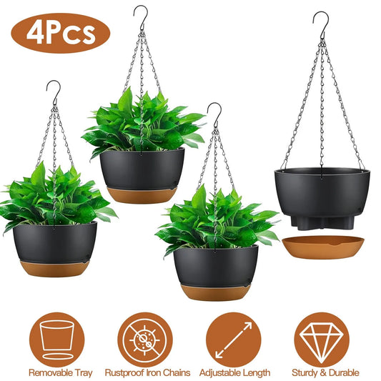 Hanging Planter Self Watering Set for Indoor and Outdoor Plants