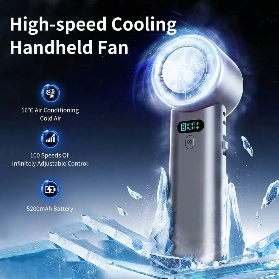 Portable USB Mini Handheld Fan High Speed Cooling For Travel