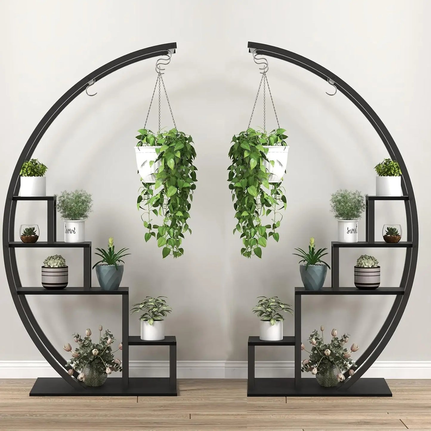 TWISTER.CK 2 Pack 5-Tier Indoor Plant Stand