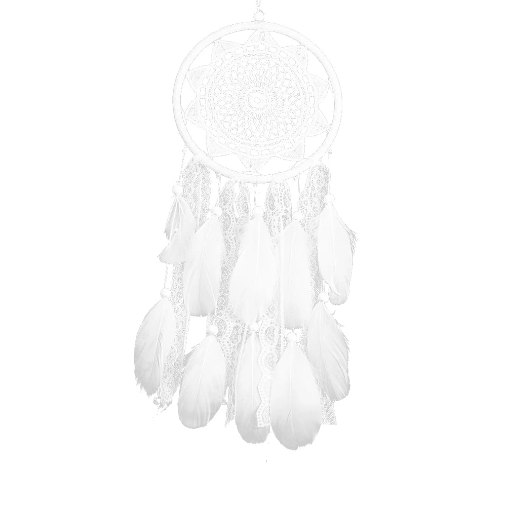 Shunmaii Dream Catcher Wind Chimes Circle Ring Wall Hanging Ornament