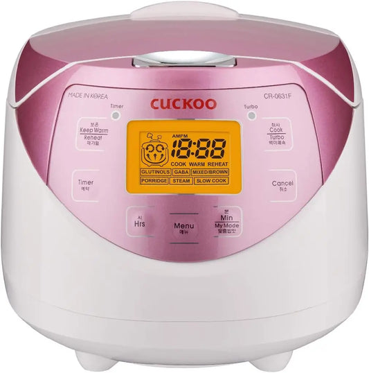 Rice Cooker With Fuzzy Logic Steamer And Delay Timer