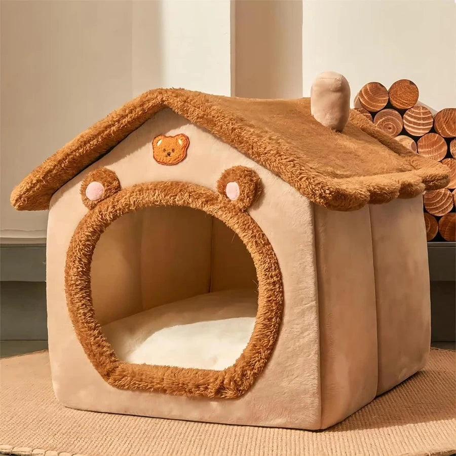 Foldable Pet House For Small Dogs And Cats Removable Washable