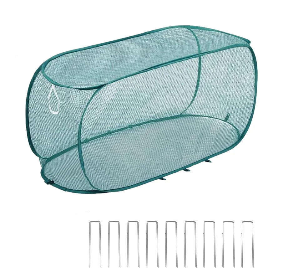 Pop-Up Plant Protection Mesh Cover For Gardens And Crops