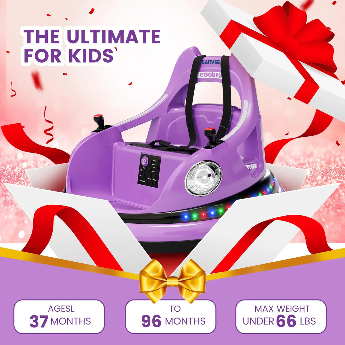 HiMISS Electric Ride-On Bumper Car