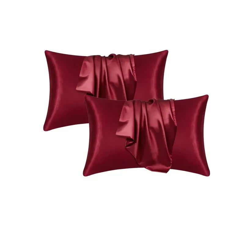 Silk Pillowcase Cover Satin Hair Beauty Pillow Case