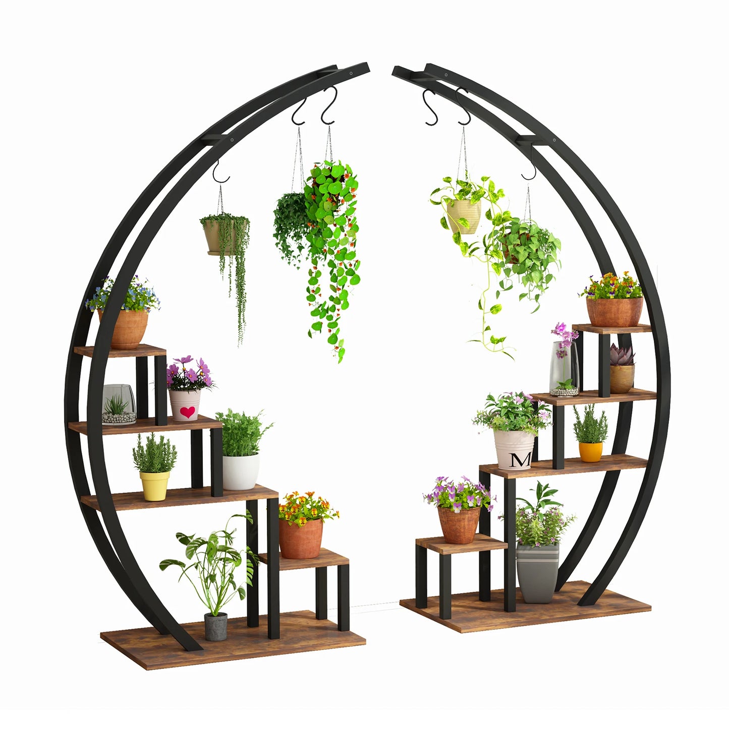 TWISTER.CK 2 Pack 5-Tier Indoor Plant Stand