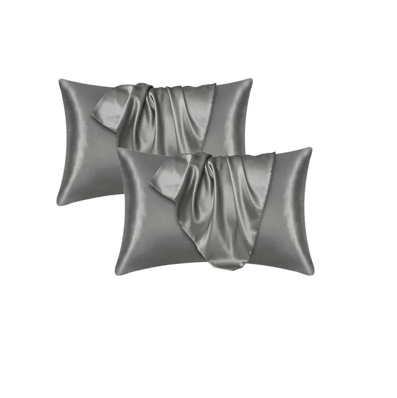 Silk Pillowcase Cover Satin Hair Beauty Pillow Case