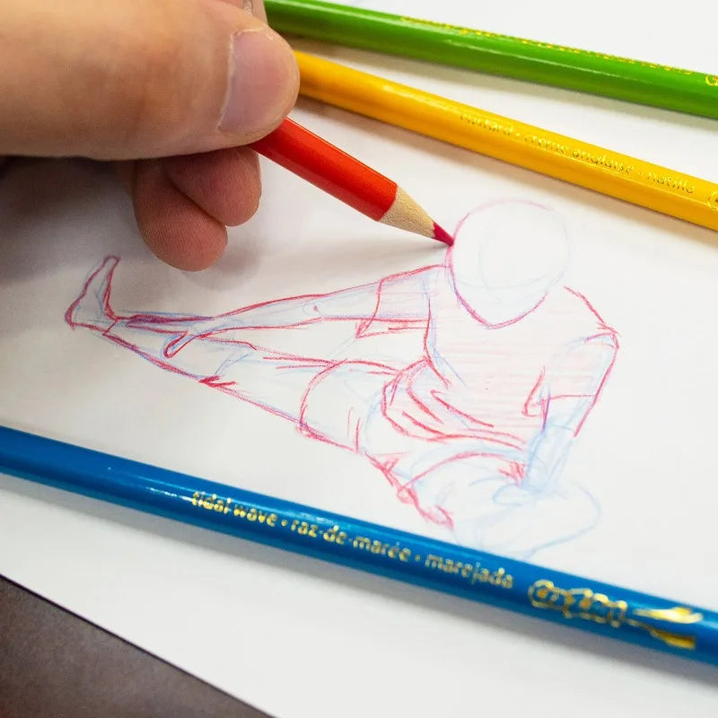 Classic Wood Pencils For Beginners To Adults Back To School