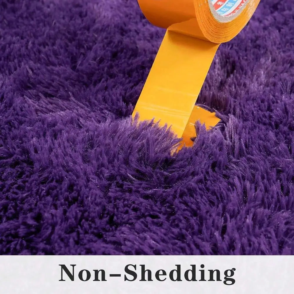 Shaggy Plush Rug For Living Room And Bedroom Premium Comfort
