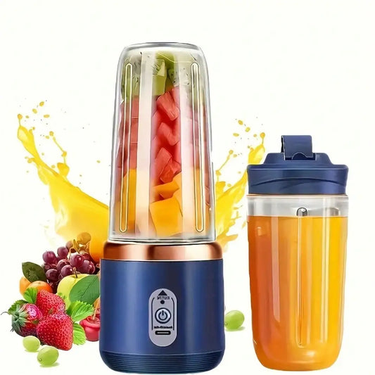Portable USB Juicer Dual Cups Detachable Easy Clean Blender
