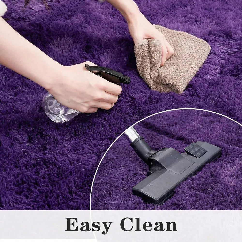 Shaggy Plush Rug For Living Room And Bedroom Premium Comfort