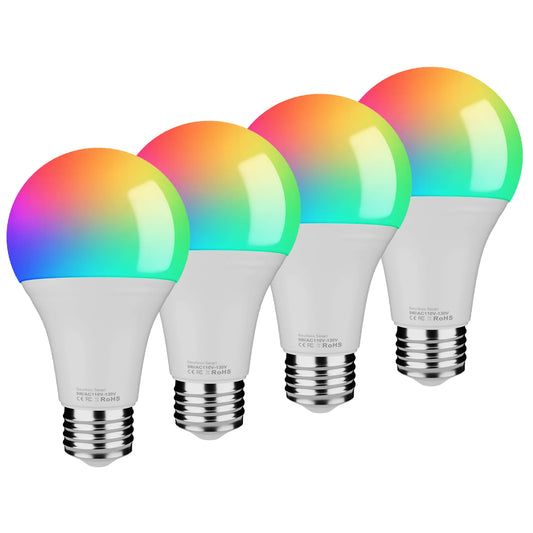 Smeileas Smart RGBCW LED Bulbs With App Control