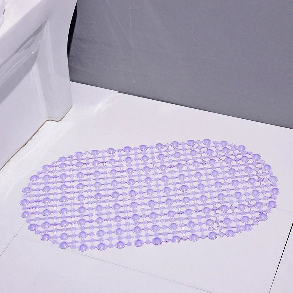 PVC Anti Skid Bath Mat With Suction Cups Anti Slip