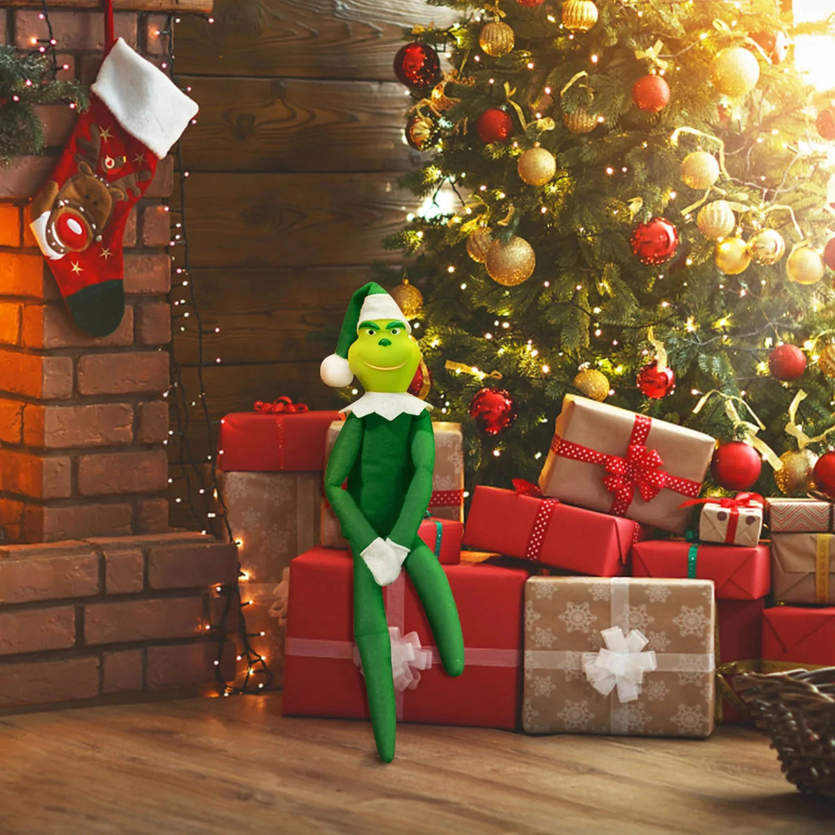 Christmas Elf Decorative Figure