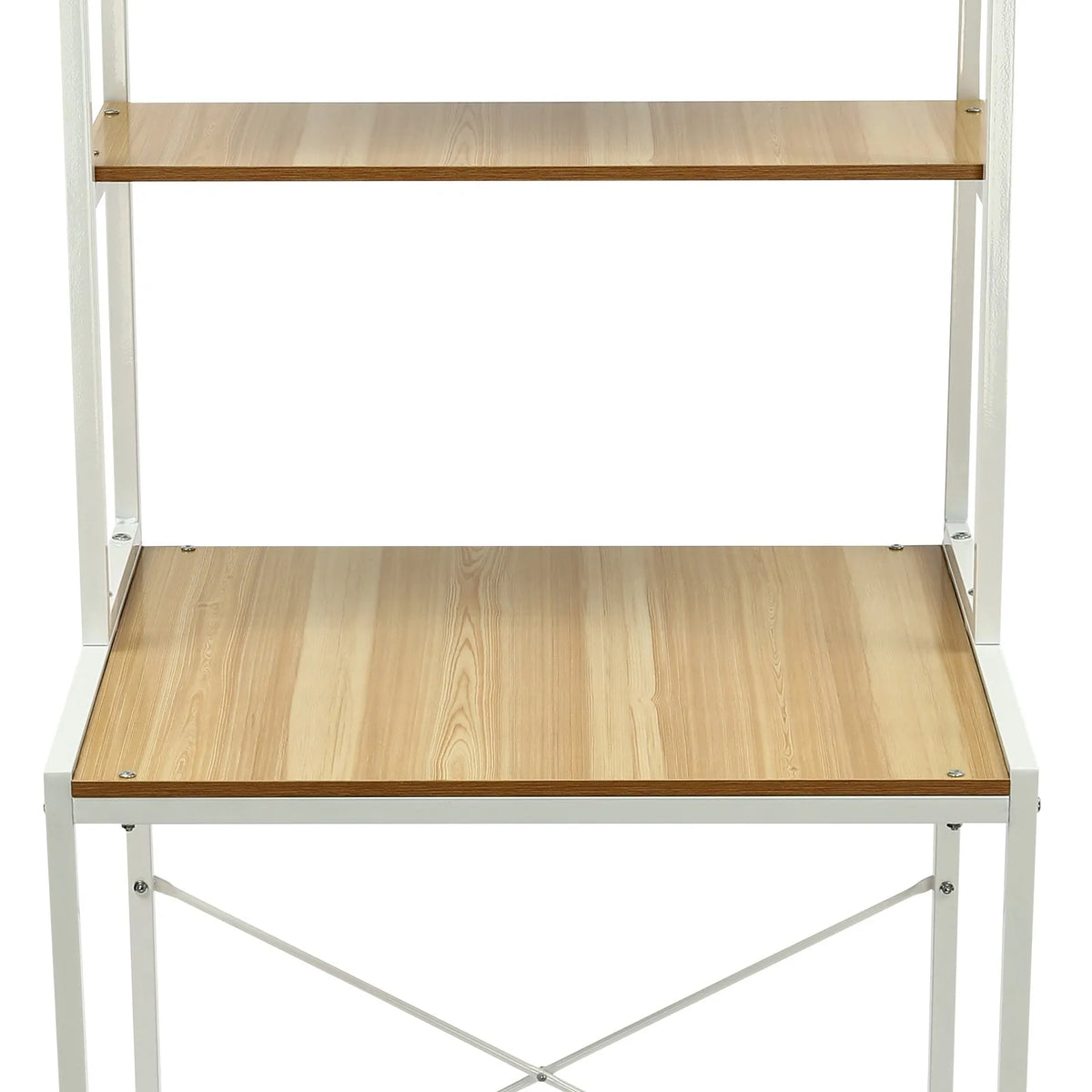 Three Tier Washer And Dryer Storage Organizer With Hanging Rod