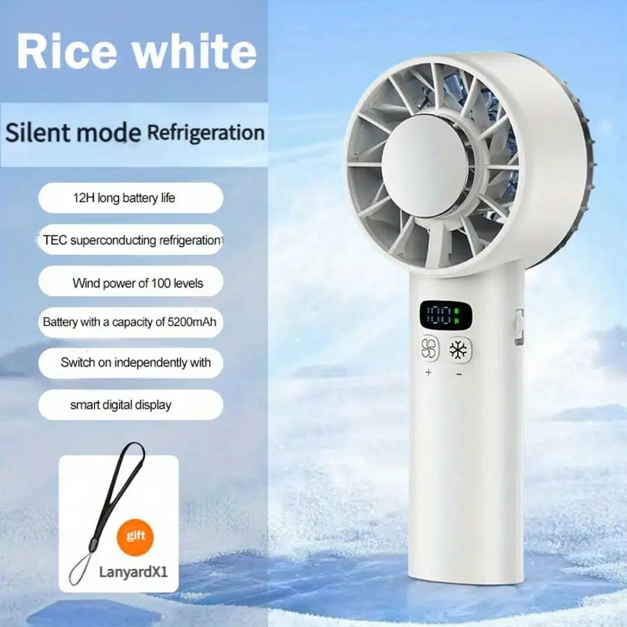 Portable USB Mini Handheld Fan High Speed Cooling For Travel