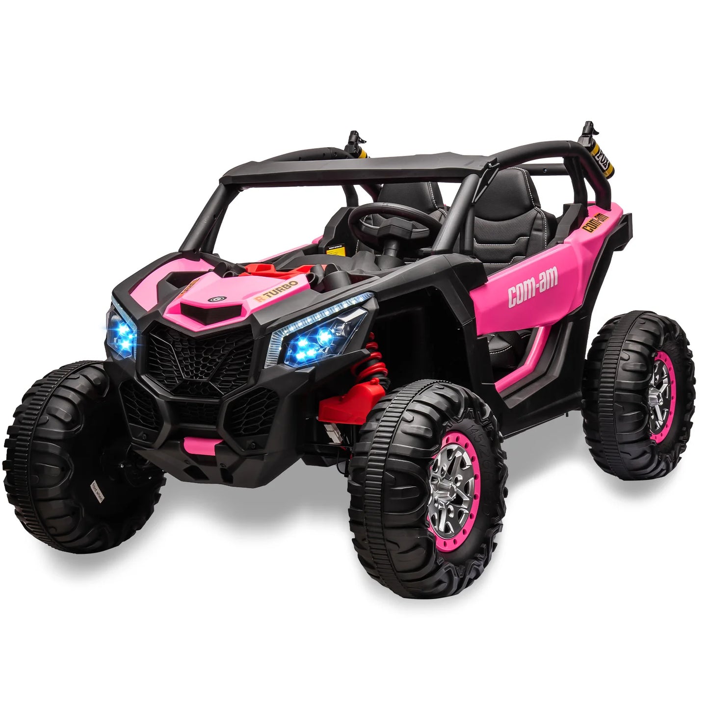 HiMISS TwentyFourVolt FourWheelDrive Ride On UTV For Kids With Remote